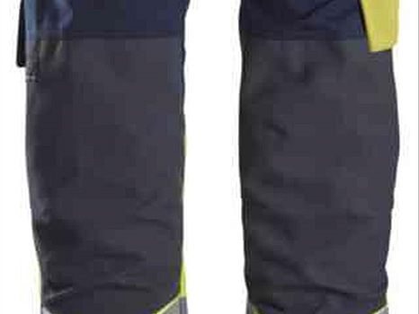 MIDJEBYXA SNICKERS 6376 MARIN/GUL FLAM VARSEL KL1 PW, STL. 50