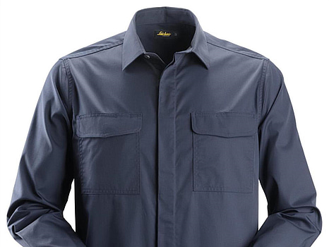 2 ST. ARBETSSKJORTA SNICKERS, MARINBLÅ, STL. XXL