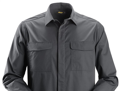 2 ST. SKJORTA SNICKERS, 8510 STÅLGRÅ, STL. XXL