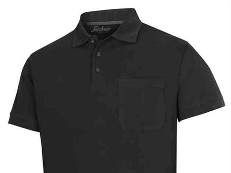 2 ST. PIKÉTRÖJA SNICKERS 2708-0400, SVART STL. XXL