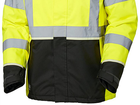 VINTERJACKA HH, 71355-369 UC-ME, GUL VARSEL KL3, STL. 5XL