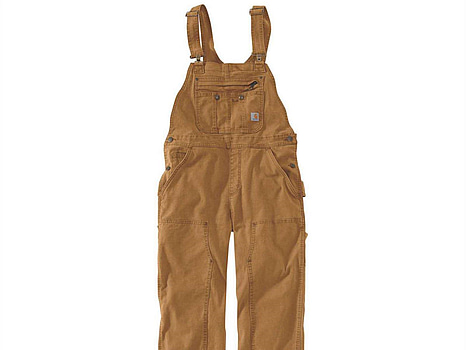 HÄNGSELBYXA CARHARTT 102438, BRUN DAM STL. XL