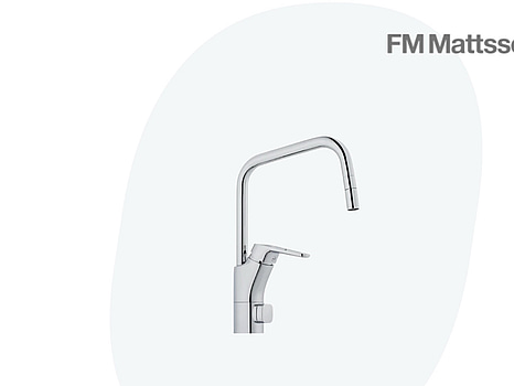 KÖKSBLANDARE FM MATTSSON 8301-3000, MED DISKMASKINAVSTÄNGNING