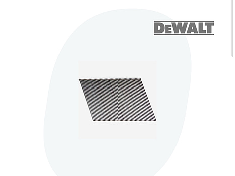 DYCKERT DEWALT 473628 1,6MM ROSTFRITT, 2500 ST