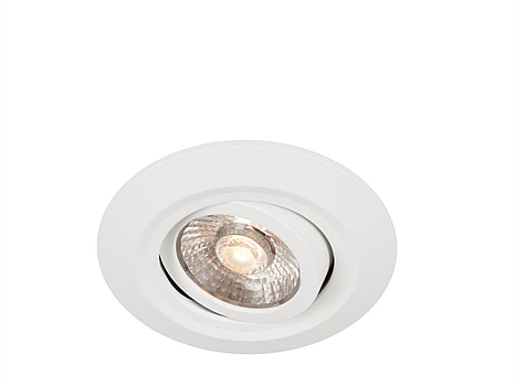 2 st. DOWNLIGHTS 6W 425LM 2700K 36G VIT, COMFORT QUICK 2300