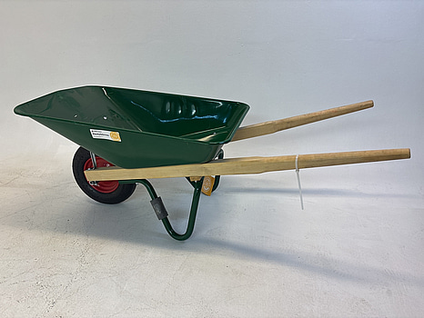 SKOTTKÄRRA EKEBY 110L GRÖN, 1410 LUFTGUMMIHJUL