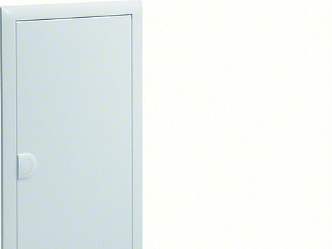 INBYGGNADSRAM MED DÖRR Hager, 3R VIT, VZ103N RAL 9010