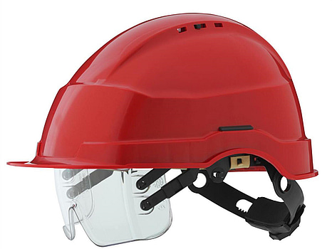 SKYDDSHJÄLM IRIS 2 M VISIR RÖD,