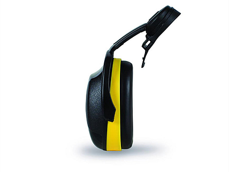 HÖRSELKÅPA KASK SC2, GUL HJÄLM MEDIUM DÄMPN