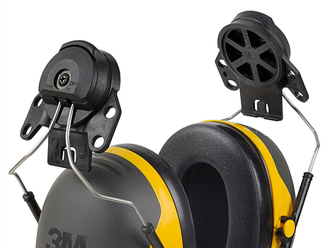 HÖRSELKÅPA PELTOR X2P3E-GU, HJÄLMFÄSTE