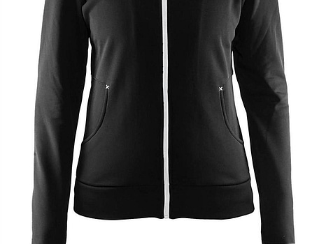 JACKA CRAFT, LEISURE DAM SVART stl. XXL