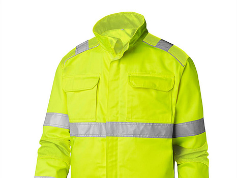 JACKA TOPSWEDE V4008 VARSEL, GUL XXL