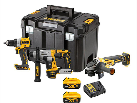 KOMBIKIT DEWALT DCK355P2T, 18V 3 DELAR, 2X5.0AH TSTAK