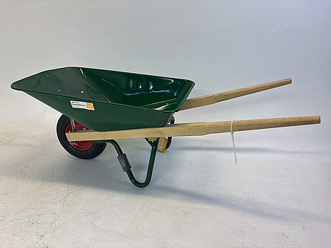 SKOTTKÄRRA EKEBY 125L GRÖN PFG, 1421 PUNKTERINGSFRITT HJUL