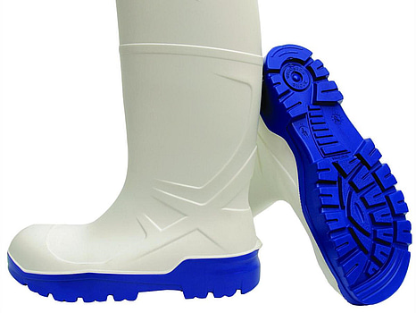 SKYDDSSTÖVEL TECHNO S4, VIT PU STL. 43