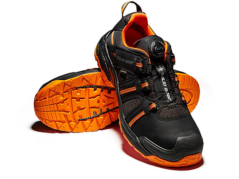 SKYDDSSKO SOLID GEAR HYDRA, GTX SVART\/ORANGE STL. 46