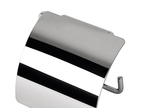 3 ST. TOALETTPAPPERSHÅLLARE MED LOCK HOTEL COLLECTION, KROM