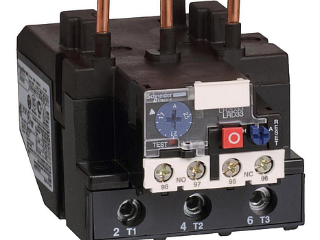 ÖVERSTRÖMSRELÄ SCHNEIDER ELECTRIC, 30 - 40A, LRD3355