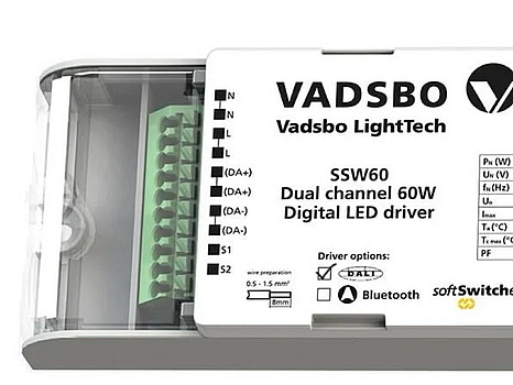 LED-STYRDON DALI, SSW60DALI0-60W VADSBO