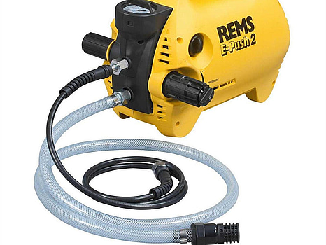 ELEKTRISK PROVTRYCKNINGSPUMP REMS, E-PUSH 2, 60 BAR/870 PSI