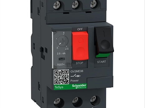 MOTORSKYDDSBRYTARE, SCHNEIDER ELECTRIC GV2ME08