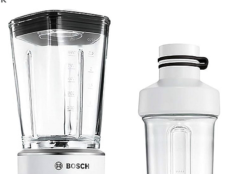 MIXER BOSCH, VITASTYLE MIXX2GO, 350 W, ROSTFRITT STÅL MMBM7G3M