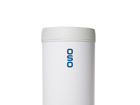 VARMVATTENBEREDARE OSO, WALLY W80 VVB 2KW/1X230V, RF VÄGGMONTAGE