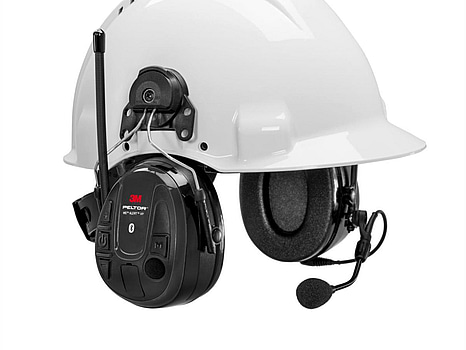 HÖRSELKÅPA PELTOR WS ALERT XP, HJÄLMFÄSTE MRX21P3E2WS6