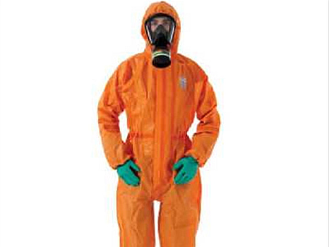SKYDDSOVERALL ALPHATEC® 5000-OR CVRL COVERALL HOOD 111 STL. M