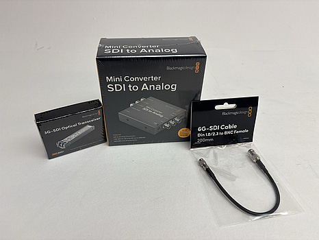 Mini konverter - sdi till analog Blackmagic inkl. 3G sfp module Blackmagic