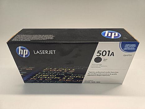 Toner HP Q6470A Svart | Color LaserJet 3600/3800 | 6000 sidor