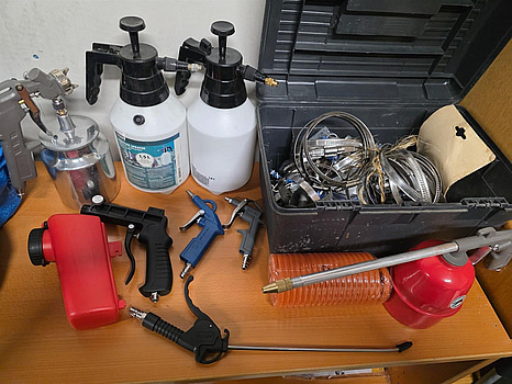 Div. verkstads- och biltillbehör