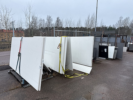 Parti bänkskivor av natursten & komposit