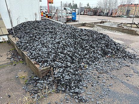 Parti krossad skiffer