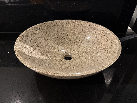 Tvättställ i sten | 43x13,5 cm