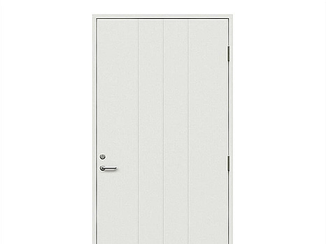 YTTERDÖRR SOLID ELEMENTS YSTAD 10X21 HÖGER VIT