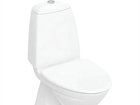 TOALETT IFÖ SILIA S-LÅS INKL MJUKSITS VIT