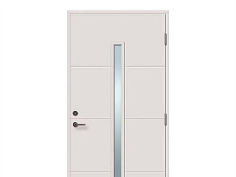 YTTERDÖRR SOLID ELEMENTS VÄXJÖ 10X21 HÖGER VIT