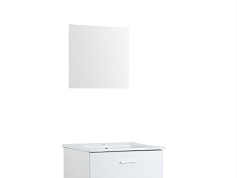 BADRUMSMÖBEL NORTIQ BERGAMO VIT MATT 60CM