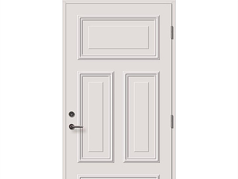 YTTERDÖRR SOLID ELEMENTS CLASSIC DALARNA 10X21 HÖGER M1 VIT