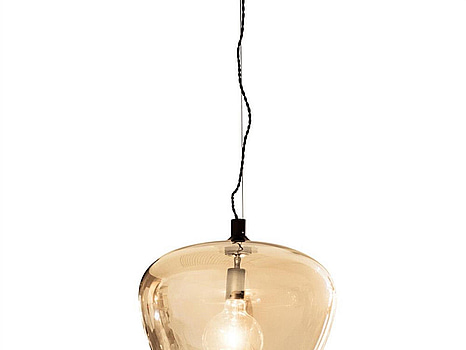 TAKLAMPA BY RYDENS BELLISSIMO GRANDE Ø40CM AMBER