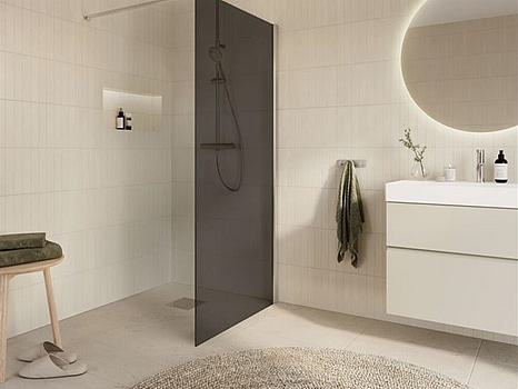 DUSCHVÄGG ARROW WALL TONAT GLAS 70CM