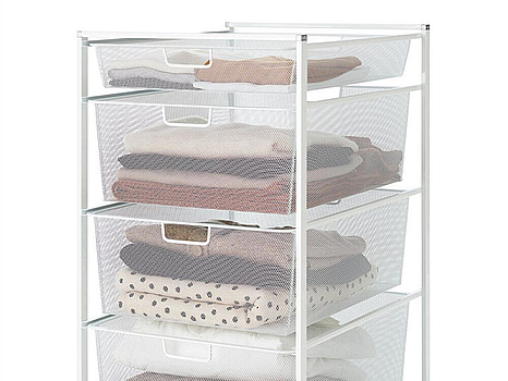 3 st. BACKSTATIV ELFA MESH 45/74 VIT