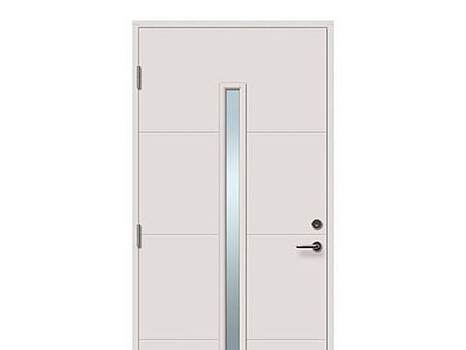 l(NY) YTTERDÖRR SOLID ELEMENTS VÄXJÖ M10X21 VÄNSTER VIT