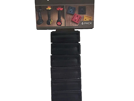 24 st. Distans StealtMounts för verktygsfäste.