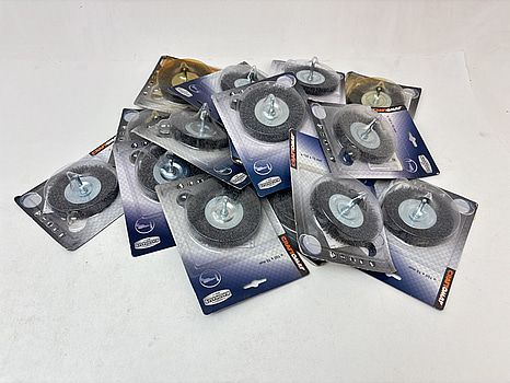 15 st. Cirkulärborstar Craftomat, omkrets100x10mm