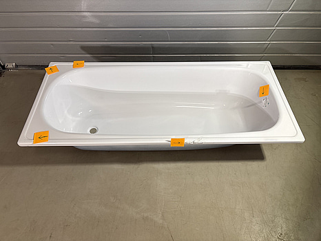 BADKAR SVEDBERGS 160 CM VIT