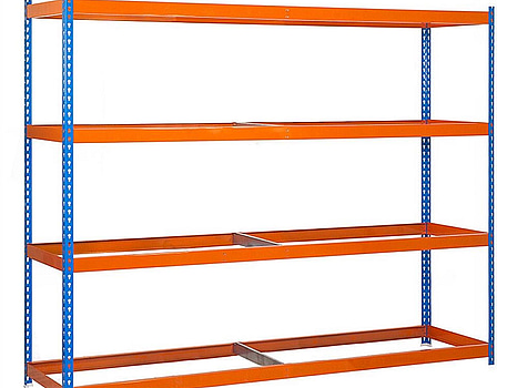 LAGERHYLLA SIMONRACK ECOFORTE 1806-4 BLÅ/ORANGE 200X180X60CM