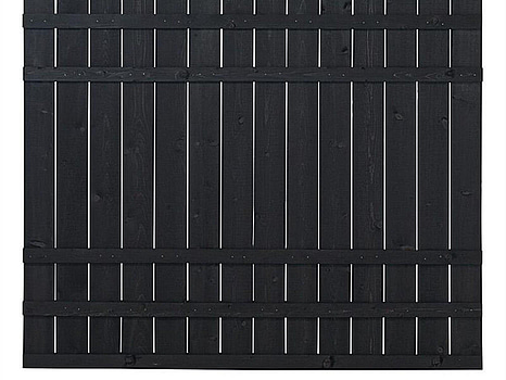 VINDSKYDD PLUS RUSTIK 180X158CM SVART