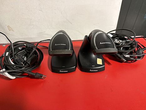 Barkodskanner Intermec SG20, två dockningsstationer